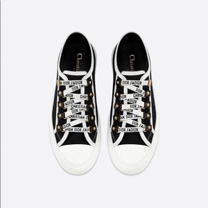 Dior Sneakers Black Canvas